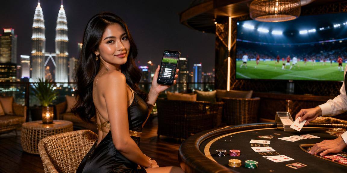 Meja Live Casino Berkualiti Tinggi dengan Dealer Profesional